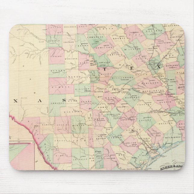 Composite Texas Mouse Mat (Front)