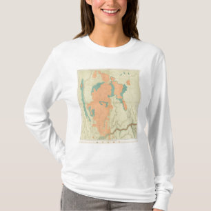 Composite Uinkaret Plateau North and South half T-Shirt