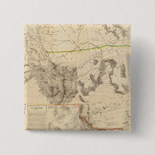 Composite Western United States 15 Cm Square Badge