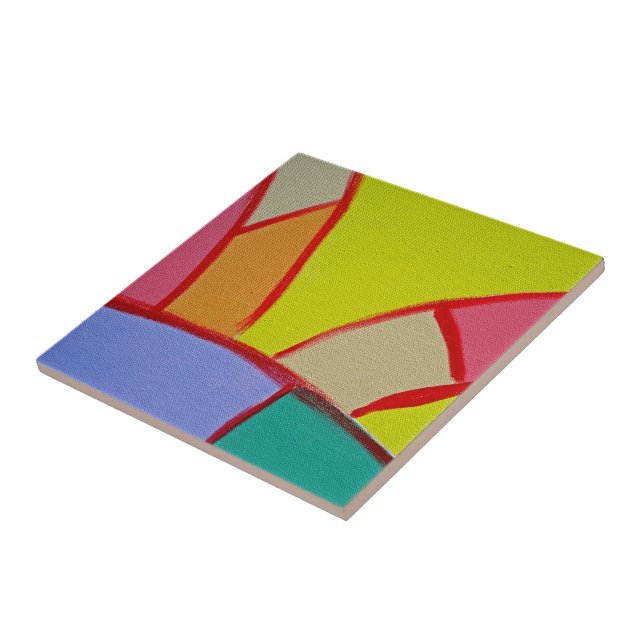 Composition #11A by Michael Moffa Tile (Side)