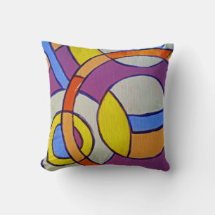 Composition #14 by Michael Moffa Cushion