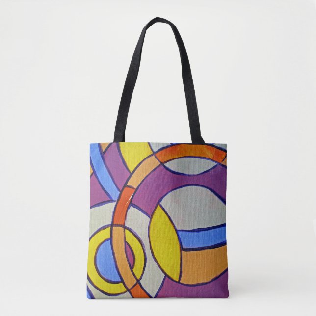 Composition #14 by Michael Moffa Tote Bag (Front)