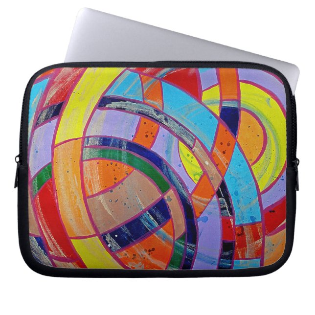 Composition #15 by Michael Moffa Laptop Sleeve (Front)