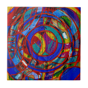 Composition #17 by Michael Moffa Tile