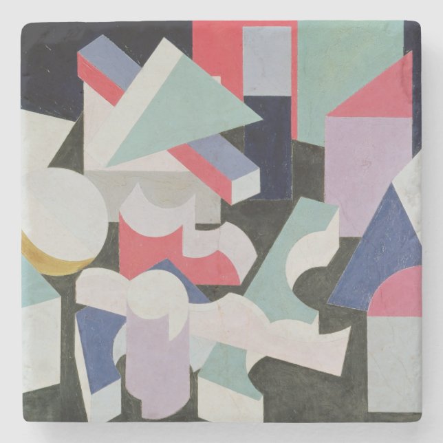 Composition, 1927 stone coaster (Front)