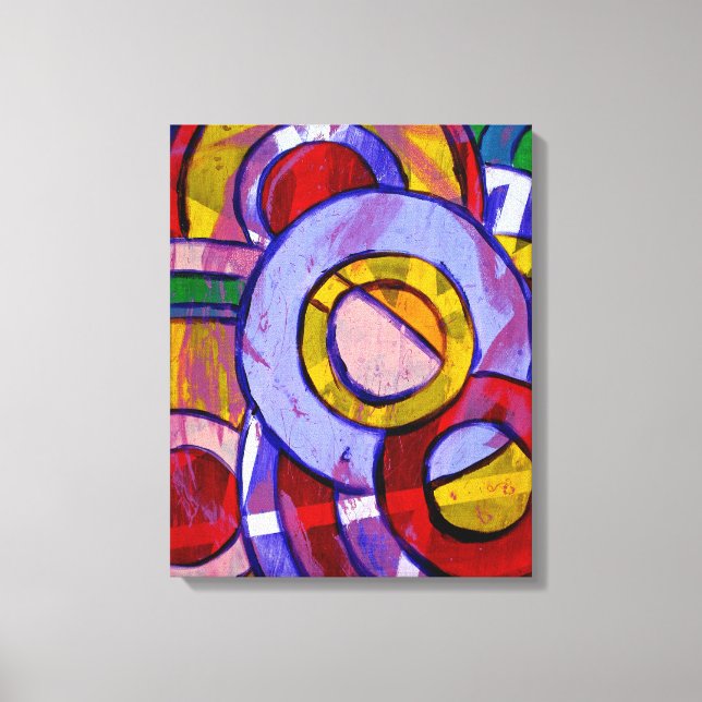 Composition #19 by Michael Moffa Canvas Print (Front)