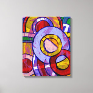 Composition #19 by Michael Moffa Canvas Print