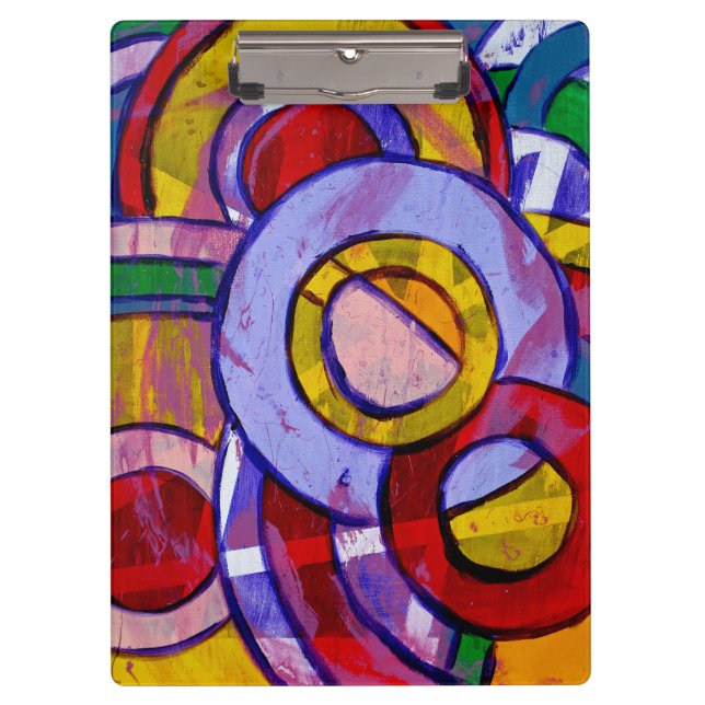 Composition #19 by Michael Moffa Clipboard (Front)