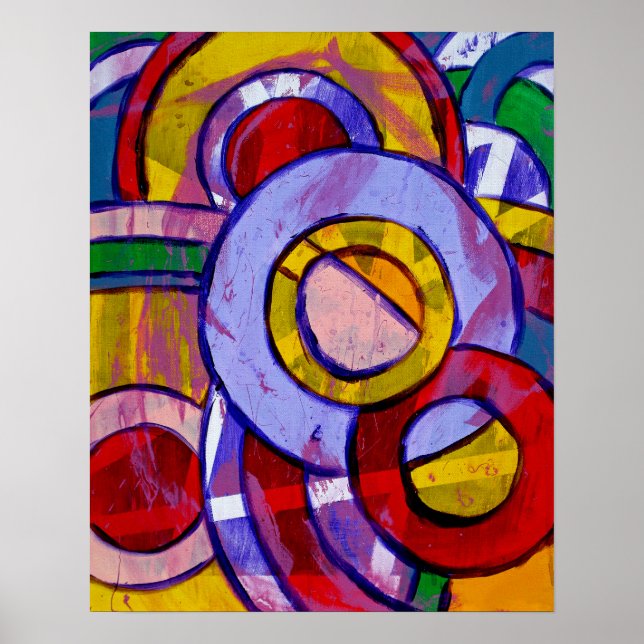 Composition #19 by Michael Moffa Poster (Front)