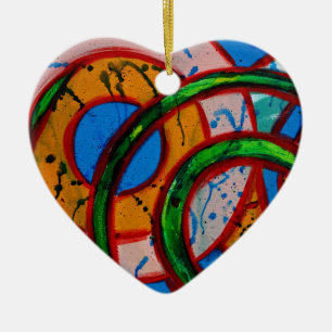 Composition #20A by Michael Moffa Ceramic Tree Decoration