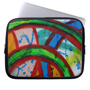 Composition #20B by Michael Moffa Laptop Sleeve
