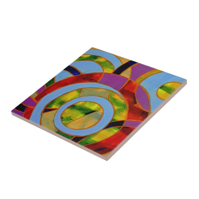 Composition #21 by Michael Moffa Tile (Side)