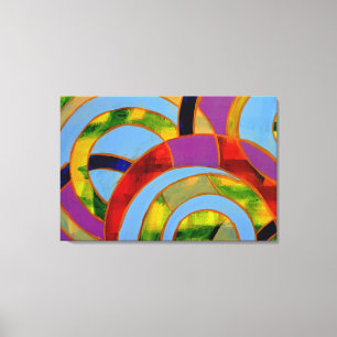 Composition #21A by Michael Moffa Canvas Print