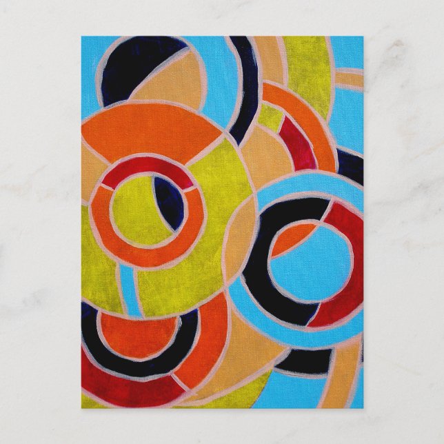 Composition #22 by Michael Moffa Postcard (Front)