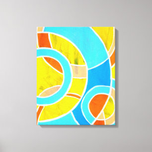 Composition #23 by Michael Moffa Canvas Print