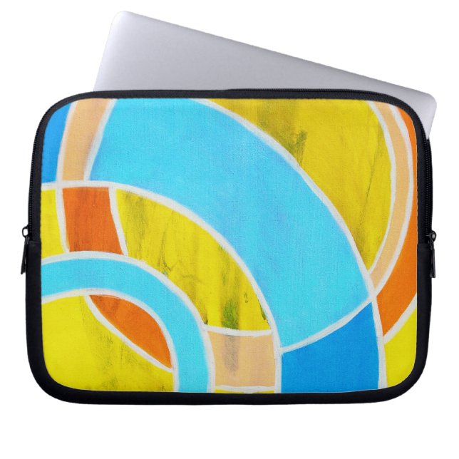 Composition #23 by Michael Moffa Laptop Sleeve (Front)
