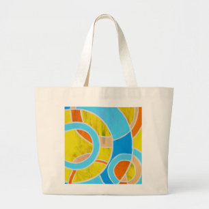 Composition #23 by Michael Moffa Large Tote Bag