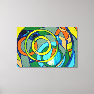 Composition #26 by Michael Moffa Canvas Print
