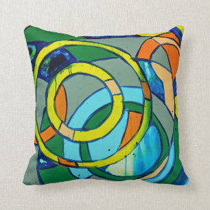 Composition #26 by Michael Moffa Cushion