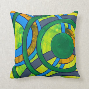 Composition #28 by Michael Moffa Cushion