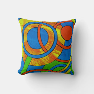 Composition #29 by Michael Moffa Cushion