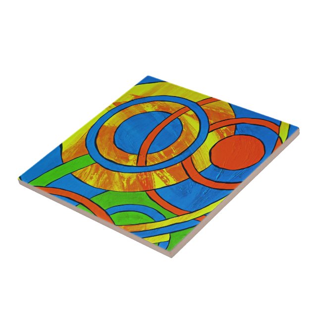 Composition #29 by Michael Moffa Tile (Side)