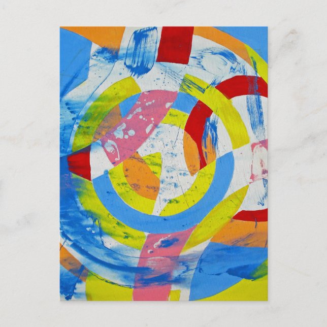 Composition #2 by Michael Moffa Postcard (Front)