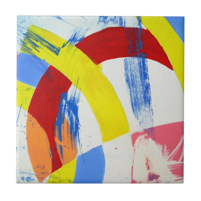 Composition #2 by Michael Moffa Tile (Front)