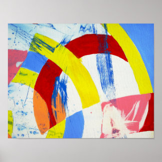 Composition #2A by Michael Moffa Poster