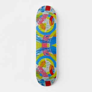 Composition #2B by Michael Moffa Skateboard
