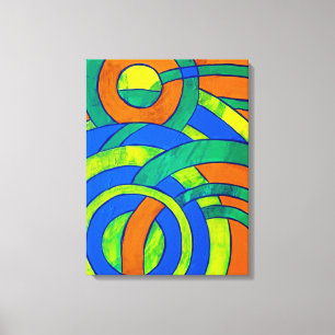 Composition #30 by Michael Moffa Canvas Print