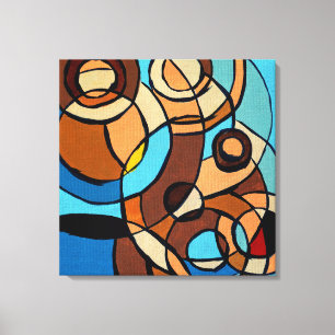 Composition #32 by Michael Moffa Canvas Print