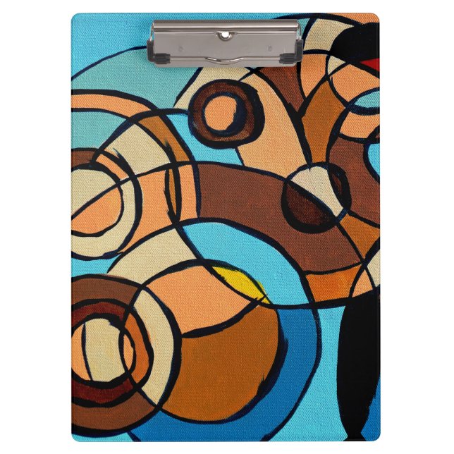 Composition #32 by Michael Moffa Clipboard (Front)