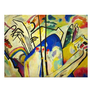 Composition 4 by Wassily Kandinsky Photo Print