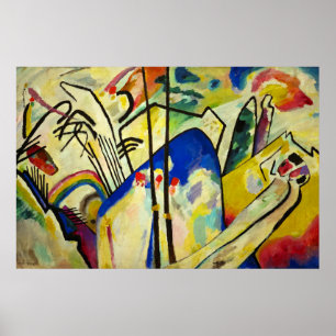 Composition 4 by Wassily Kandinsky Poster