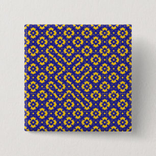 Composition 53 15 cm square badge