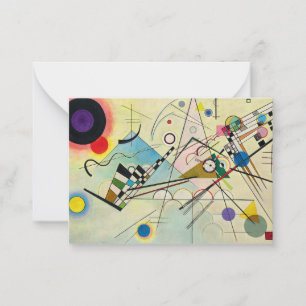 Composition 8, 1923 by Wassily Kandinsky Card
