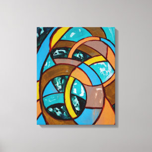 Composition #8 by Michael Moffa Canvas Print