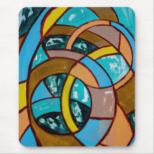 Composition #8 by Michael Moffa Mouse Mat
