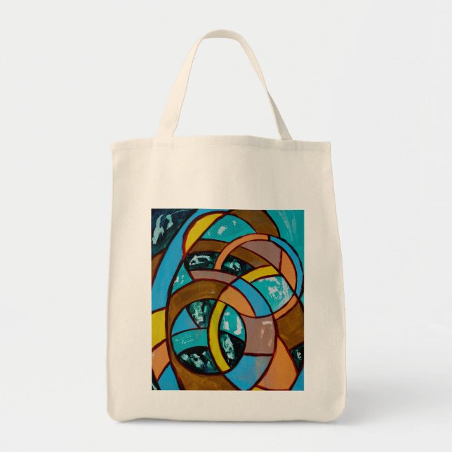 Composition #8 by Michael Moffa Tote Bag (Front)