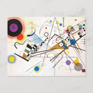 Composition 8 Kandinsky Postcard