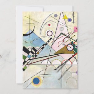 Composition 8 Wassily Kandinsky Invitation