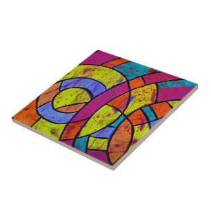 Composition #9 by Michael Moffa Tile