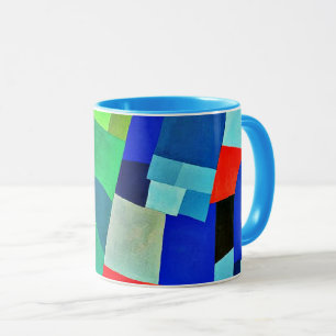 Composition, abstract art by Otto Freundlich Mug
