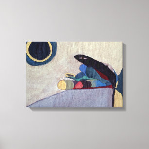 "Composition", Abstract Art Wrapped  Canvas Print