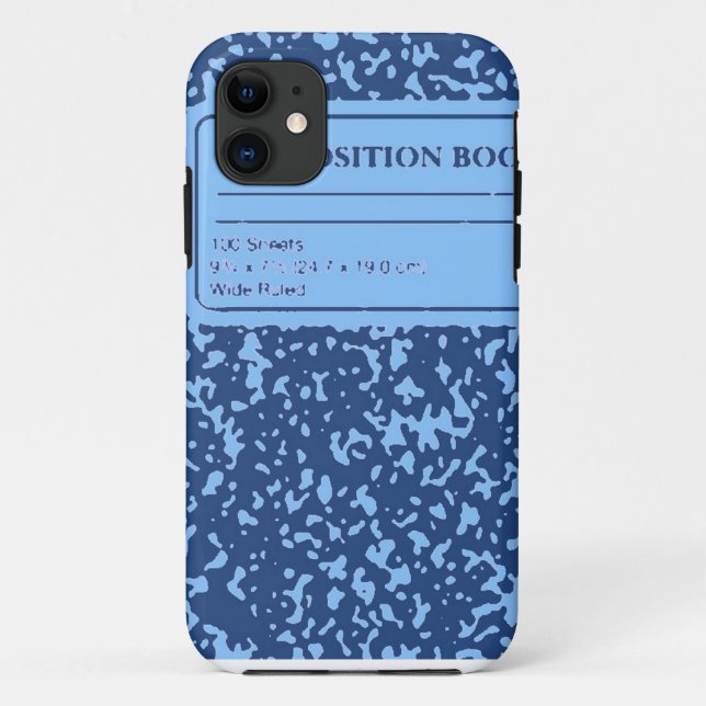 Composition Book Case-Mate iPhone Case (Back)