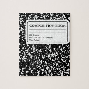 Composition Book Jigsaw Puzzle