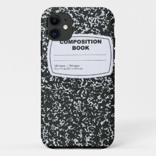 Composition Book Student Teacher iPhone 11 Case