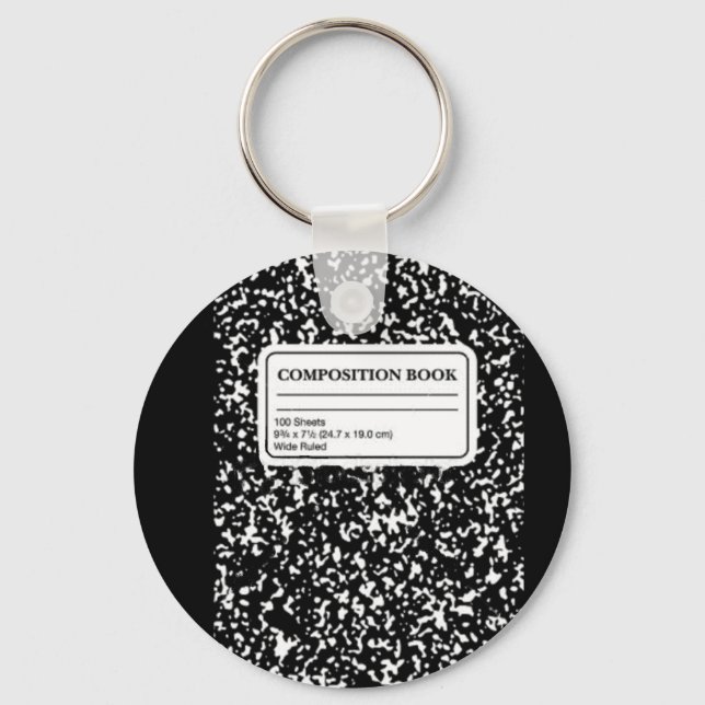 Composition Book/Student-Teacher Key Ring (Front)