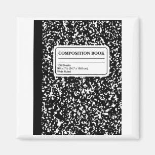 Composition Book/Student-Teacher Magnet